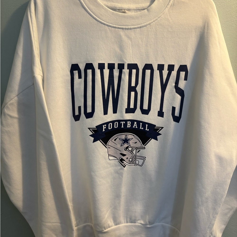 Dallas Cowboys Gameday Couture Women's Oversized Sweatshirt